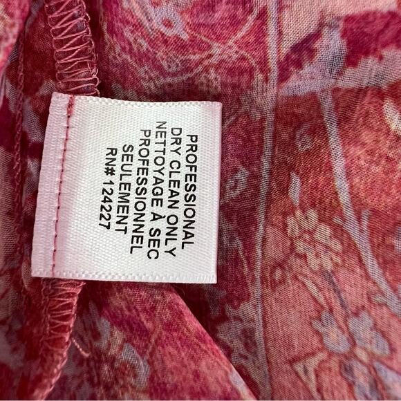 MISA LOS ANGELES Washed Rose Pink Danae Floral Blouson Mini Dress Size M NWOT - Picture 15 of 16